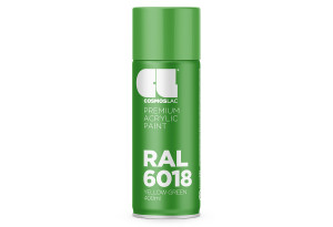 Cosmoslac Σπρέι Γενικής Χρήσης Ral 6018 Yellow Green N463 400ml