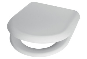 Homefit Κάλυμμα Λεκάνης Soft Close Duroplast Τετράγωνο Λευκό
