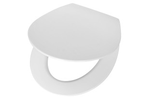 Homefit Κάλυμμα Λεκάνης Soft Close Duroplast Slim Λευκό
