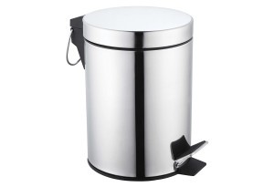 Homefit Inox Χαρτοδοχείο 7l