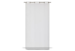 Κουρτίνα JBY Creation Shali 280x140cm Λευκή με Τρουκς