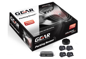 Gear Σύστημα Παρκαρίσματος με Ηχητική Ένδειξη 4 Αισθητήρες