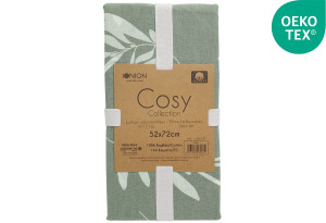 Σετ Μαξιλαροθήκες Ionion Cosy 72x52cm Leaf 2τμχ