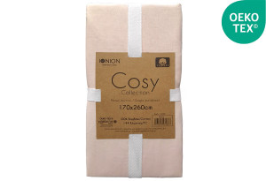Σεντόνι Μονό Ionion Cosy Beige 260x170cm