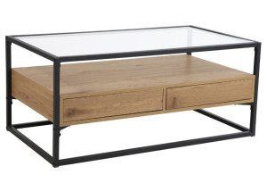 Τραπέζι Gossip Natural Μ103xΠ57xΥ45cm