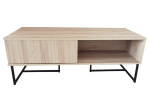 Τραπέζι Vertical Sonoma Μ120xΠ49xΥ45cm