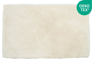 Χαλί Rabbit Fluffy 110x60cm Εκρού