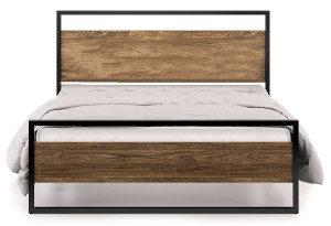 Κρεβάτι Μονό KS Kouppas Liberty Lux Μαύρο για Στρώμα 200x90cm