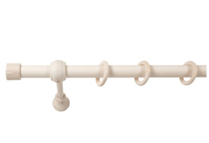 Κουρτινόξυλο Central Home Sorento Φ28mm 160cm Λευκό