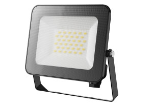 Fos me Προβολέας Led Slim 30W 6500Κ Μαύρος
