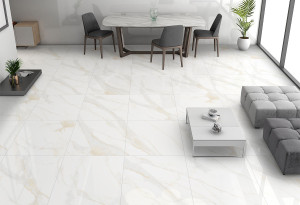 Γρανιτοπλακάκι Golden Strom 60x60cm Λευκό