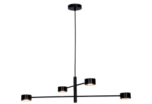 Κρεμαστό Φωτιστικό LED Viokef Prima 125cm Μαύρο