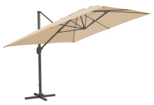 Ομπρέλα Κήπου Nattera Emerald Κρεμαστή Μ300xΠ300xΥ260cm