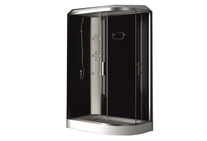 Καμπίνα Υδρομασάζ Inter Ceramic ICSH 8115L Μ120xΠ80xΥ215cm