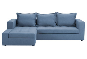 Καναπές Γωνιακός Interium Malaga Μπλε 250x170cm