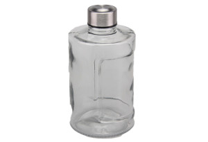 Μπουκάλι Βarrel Γυάλινο 900ml Διάφανο