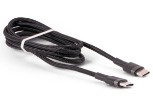 Καλώδιο Type C Braided Μαύρο 1m