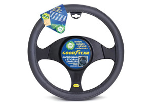 Κάλυμμα Τιμονιού Goodyear Φ37cm Γκρι