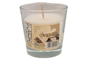 Αρωματικό Κερί σε Ποτήρι Vanilla Φ65x65mm
