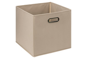 Κουτί Αποθήκευσης 5Five Box 31x31cm Σκούρο Μπεζ