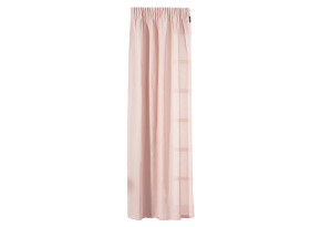 Κουρτίνα Pierre Cardin Azur 270x140cm Ροζ με Τρέσα