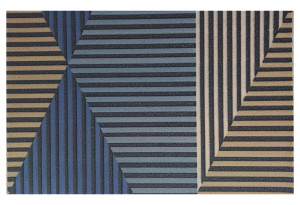 Πατάκι Εισόδου Dizas Clean Curves Triangles 60x40cm