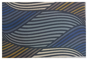 Πατάκι Εισόδου Dizas Clean Curves Waves 60x40cm