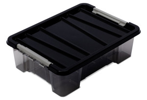 Κουτί Αποθήκευσης Πλαστικό Dea Home Jolly M40xΠ30xY12cm 8lt Γκρι