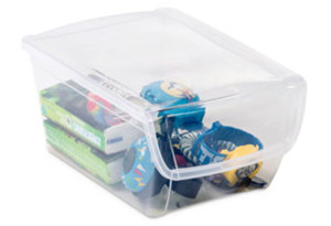 Κουτί Αποθήκευσης Πλαστικό Dea Home One S M21.5xΠ15xΥ9.5cm 2.5lt Διάφανο