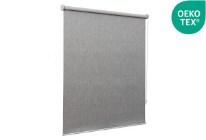 Ρολό Σκίασης Υφασμάτινο Central Home Vienna 230x80cm Ασημί