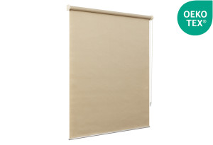 Ρολό Σκίασης Υφασμάτινο Central Home London 230x120cm Μπεζ/Χρυσό
