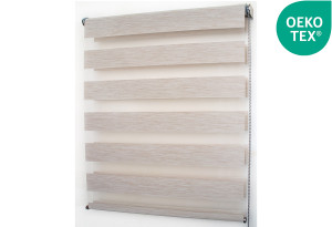 Ρολό Σκίασης Υφασμάτινο Central Home Zebra Luxury 230x90cm Χρυσό