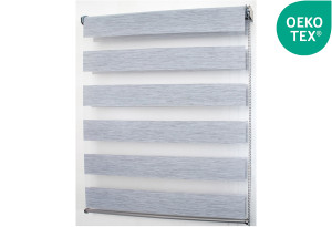 Ρολό Σκίασης Υφασμάτινο Central Home Zebra Luxury 230x200cm Μεταλλικό