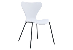 Καρέκλα Homefit Lois M52xΠ49xY79cm Λευκή