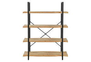 Βιβλιοθήκη Homefit Urban New Μ105xΠ32xΥ140cm Μελί
