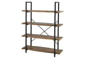 Βιβλιοθήκη Homefit Urban New Μ105xΠ32xΥ140cm Καρυδί