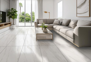 Γρανιτοπλακάκι Aurora Soft Light 60x120cm Λευκό