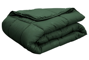 Πάπλωμα Μονό Easy Home Colours 230x160cm Σκούρο Πράσινο