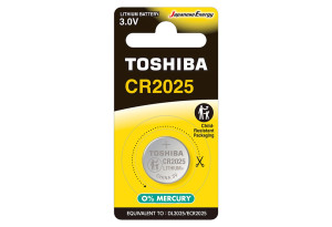 Μπαταρία Λιθίου CR2025 Toshiba Buttons