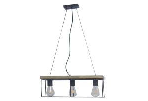 Κρεμαστό Φωτιστικό Arte Illumina Rustic 3xE27
