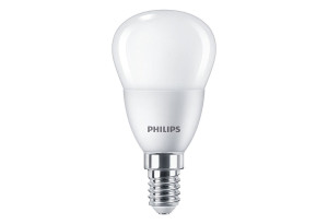 Λάμπα LED Philips Σφαιρική P45 E14 40W Ουδέτερο Λευκό