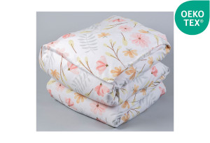 Παπλωματοθήκη Διπλή Easy Home Supreme Flowers 240x220cm