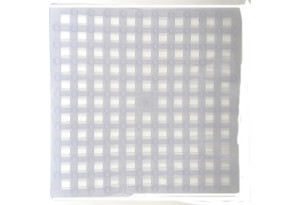 Αντιολισθητικό Πατάκι Ντουσιέρας Octopus Square 54x54cm Διάφανο