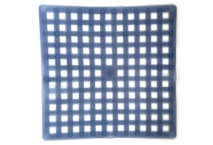 Αντιολισθητικό Πατάκι Ντουσιέρας Octopus Square 54x54cm Μπλε Τζιν