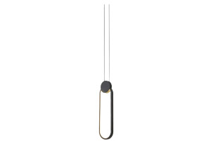 Κρεμαστό Φωτιστικό LED Home Lighting Ello 1550lm Μαύρο