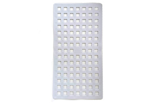 Αντιολισθητικό Πατάκι Μπανιέρας Octopus Square 72x37cm Λευκό