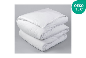 Παπλωματοθήκη Μονή Easy Home Supreme Λευκή 220x160cm