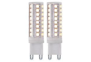Σετ 2 Λάμπες LED Wellio 3.6W G9 400lm Θερμό Λευκό