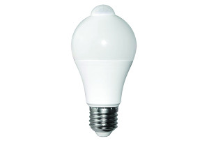 Λάμπα LED με Ανιχνευτή Κίνησης Wellio 12W E27 A60 1055lm Φυσικό Λευκό