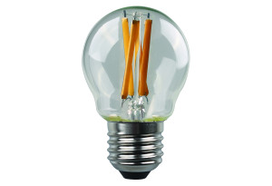 Λάμπα LED Filament Wellio 6.5W E27 G45 806lm Θερμό Λευκό